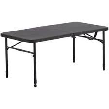 Iceberg Indestructable Too Folding Table 30 X72 Charcoal Walmart Com Folding Table Adjustable Height Table Fold In Half Table