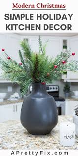Check spelling or type a new query. Simple Christmas Kitchen Vignettes A Pretty Fix