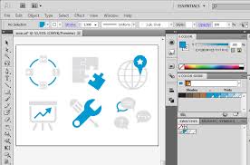 Download the practice file to experiment. Icon Design Tutorial Recoloring Vector Icons In Illustrator