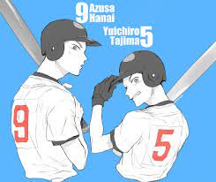 Pin by Joana Dias on Oofuri | Baseball anime, Azusa, Sketch book