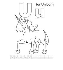 We hope you enjoy these fun my little pony coloring pages. U For Unicorn Coloring Page Unicorn Coloring Pages