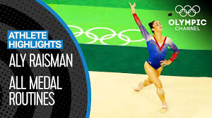 The entire world took notice of her incredible gymnastics skills—especially in the floor exercise, for which she won the gold medal—but they also took notice of her beauty. Aly Raisman All Medal Routines Athlete Highlights Youtube