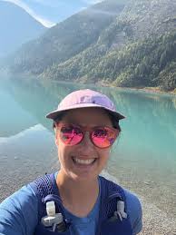 I don't often run a marathon, but when I do it's in the mountains with  awesome people! What a great weekend running the berg lake trail with these  two sisters. The weather,