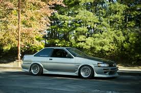 The sprinter gt apex is based on a light rwd. Hd Wallpaper Car Toyota Corolla Ae86 Stance Tuning Jdm Old School Wheels Trees Street Vehicle Ae86 Toyota Ae86 Levin Wallpaper Flare