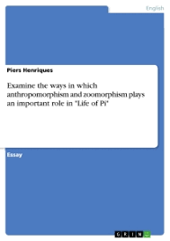 Examine The Ways In Which Anthropomorphism And Zoomorphism Grin
