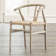 Crescent Weathered Grey Dining Chair Reviews Crate And Barrel In 2020 Gray Dining Chairs Acrylic Dining Chairs Dining Chairs