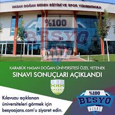 We did not find results for: Karabuk Universitesi Besyo Ozel Yetenek Sinavi Sonuclar 2020 Besyo Ajans