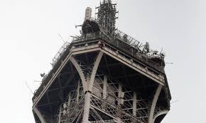 Eiffel Tower closed after man tries to climb Paris landmark | Paris | The  Guardian