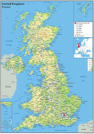 Welcome to google maps england locations list, welcome to the place where google maps sightseeing make sense! Large Uk Wall Map A0 Paper Laminated Uk Physical Ga Amazon Co Uk Office Products