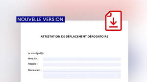 À compter du 27 février, dans l'agglomération de dunkerque, dans l'aire. Confinement Telechargez La Nouvelle Attestation Derogatoire Pour Vos Deplacements
