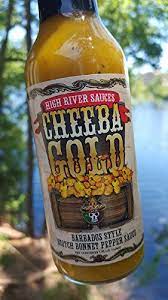 5.4 fl oz (163 ml) ingredients: Amazon Com High River Sauces Cheeba Gold Barbados Style Scotch Bonnet Pepper Sauce 12 Pack Grocery Gourmet Food