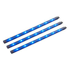 Led strip lights 32.8ft, smareal led lights with 44 key ir remote, color changing led light strips, led lights for bedroom, home decoration 3.7 out of 5 stars 26 $12.99 $ 12. Masterlite Mains Powered Blue Led Strip Light Kit Ip20 L 0 25m Pack Of 3 Diy At B Q