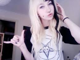 White Hair With Black Streak Inverted Black And Blonde Scene Hair Hair Inspiration Color