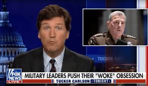 Tucker carlson is the host of fox news channel's tucker carlson tonight (weekdays 8pm/et). Tucker Carlson Hits Rock Bottom In Racist Commentary About Critical Race Theory And U S Military Wire Tapped America
