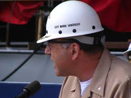 Ingalls-built John Finn will 'sail with great pride,' says sponsor Laura  Stavridis at keel authentication