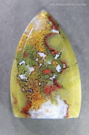 Plume Agate Cabochon Mlinjon Indonesia 24 70 Carats Cabochon Agate Plume