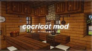 Browse and download minecraft bedrock mods by the planet minecraft community. Cocricot Mod For Mcpe Cottagecore Aesthetic Furniture Youtube