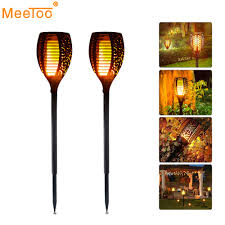 Led Solar Light Dancing Flame Flickering Outdoor Led Torch Lights Lantern Waterproof Garden Patio Yard Path Street Decor Lamp Led Solar Solar Lightled Solar Light Aliexpress
