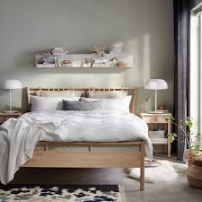 Bjorksnas Bed Frame Birch Ikea Ikea Bed Bed Frame Furniture