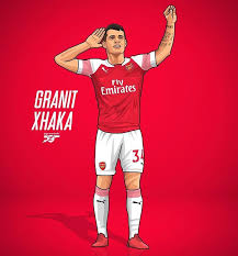 Description of granit xhaka wallpapers. Pin On Arsenal Illustration