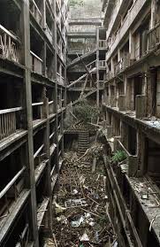 Hachijo royal hotel was once one of the biggest hotels in japan, drawing people to its remote island for beach vacations and relaxation. The Bond Villain S Lair Skyfall S Abandoned Island Abandoned Cities Abandoned City Hashima Island