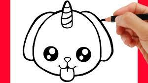 Now we draw the legs by drawing a small v on the body and two tiny v like legs on the. How To Draw A Dog Easy Step By Step Youtube