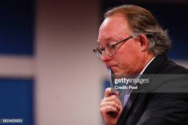 Donald Samuel, attorney for Ray Smith III, during a hearing in the... News  Photo