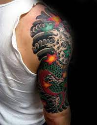 Explore cool traditional manly ink ideas and body art. 60 Japanese Half Sleeve Tattoos For Men Manly Design Ideas Tattoo Sleeve Men Half Sleeve Tattoos For Guys Half Sleeve Tattoos Designs