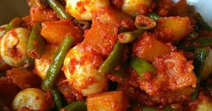 Resep Sambal Balado Kentang Telur Puyuh Oleh Nevita Putry Warganegara Resep Makan Malam Resep Masakan Indonesia Babi Asam Manis