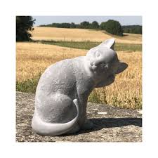 Labrador assis en résine, animal, jardin, décoration de jardin, achat, pas cher. Chemin De Campagne Chat Statue Animaux Decoration Jardin Ciment 23 Cm X 20 Cm X 12 Cm Petite Deco D Exterieur Rue Du Commerce