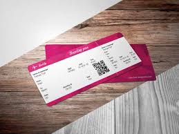 8 Free Ticket Mockup With Editable Psds Psd Template Free Mockup Design Mockup Free Psd