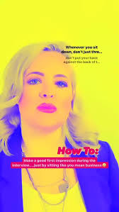 Own it! Make your body language as strong as your answers with these easy  peasy tips.