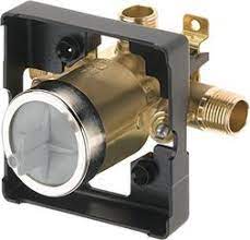 • addition of a 3 or 6 function diverter (separate or integrated with valve trim) will reduce flow rates • flow rates vary by shower component Delta Shower Valve Cartridge Showersguide