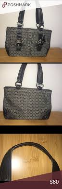Black And Grey Coach Purse Coach Purse Black Grey A0767 F03646 With Images Coach Purses Purses Bags