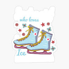 Ice Skating Girl Cartoon Gift Kids T Shirt By Mreddie10 Redbubble Over 450 free ice skating clipart images. redbubble