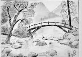 Watching a sunset is like listening to heavenly music. Sunset Drawings In Pencil At Paintingvalley Com Explore Collection Of Sunset Drawings In Pencil