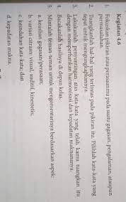 Check spelling or type a new query. Bahasa Indonesia Kelas 8 Kegiatan 4 6 Halaman 117 Brainly Co Id