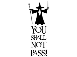 More images for gandalf you shall not pass tattoo » You Shall Not Pass Gandalf Lotr 2 Vinyl Decal By Stickeesbiz 3 00 You Shall Not Pass Gandalf Gandalf The Grey