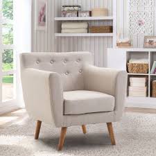 This Armchair Is Filled With High Density Sponge Which Will Make You Feel Soft And Comforta Single Sofa Chair Upholstered Accent Chairs Arm Chairs Living Room