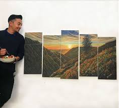 Meet Daniel Rai A Physiotherapist And Painter From Sikkim Who Creates Breathtaking Works Of Art Inspired By The Relationship Between Nature And Man Roots Leisure Find out where to go and what to do in sikkim with rough guides. meet daniel rai a physiotherapist and
