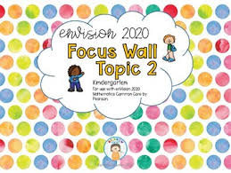 Maybe you would like to learn more about one of these? Envision Math 2020 Kindergarten Focus Wall Topic 2 By Rainbow Learners