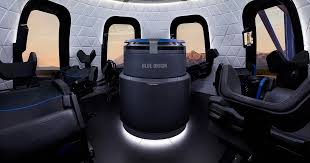 The capsule is entirely automated, unlike richard branson's virgin galactic rocket plane that required two pilots to get him to space and back a week ago. Get On Board Jeff Bezos Rocket Ship And Start Bidding For Tickets Fuentitech