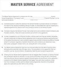 Engineering Service Agreement Template Courier Warranty Free ...