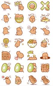 Maybe you would like to learn more about one of these? Kawaii Cute Kiwi Bird Novocom Top