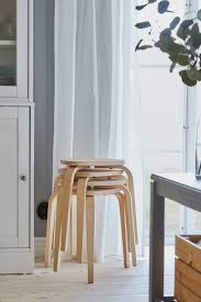 Kyrre Hocker Birke Ikea Deutschland Traditionelle Mobel Blaue Wohnzimmer Hocker