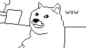 Step by step tutorial on how to draw a super easy doge! Editing Doge Base Free Online Pixel Art Drawing Tool Pixilart