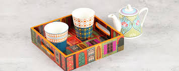 Place it on a board, tray or plate or a cake stand. Serving Trays Trays Serveware Dining