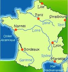 Carte des régions françaises d'aujourd'hui. Villes Principales De France Archives Voyages Cartes