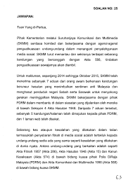 & defamation act (act ): Soalan 25 Pdf Parliamentary Documents