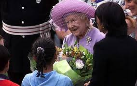 The last post was sounded by buglers of the royal marines. Frugal Queen Mother Refused To Buy Tv